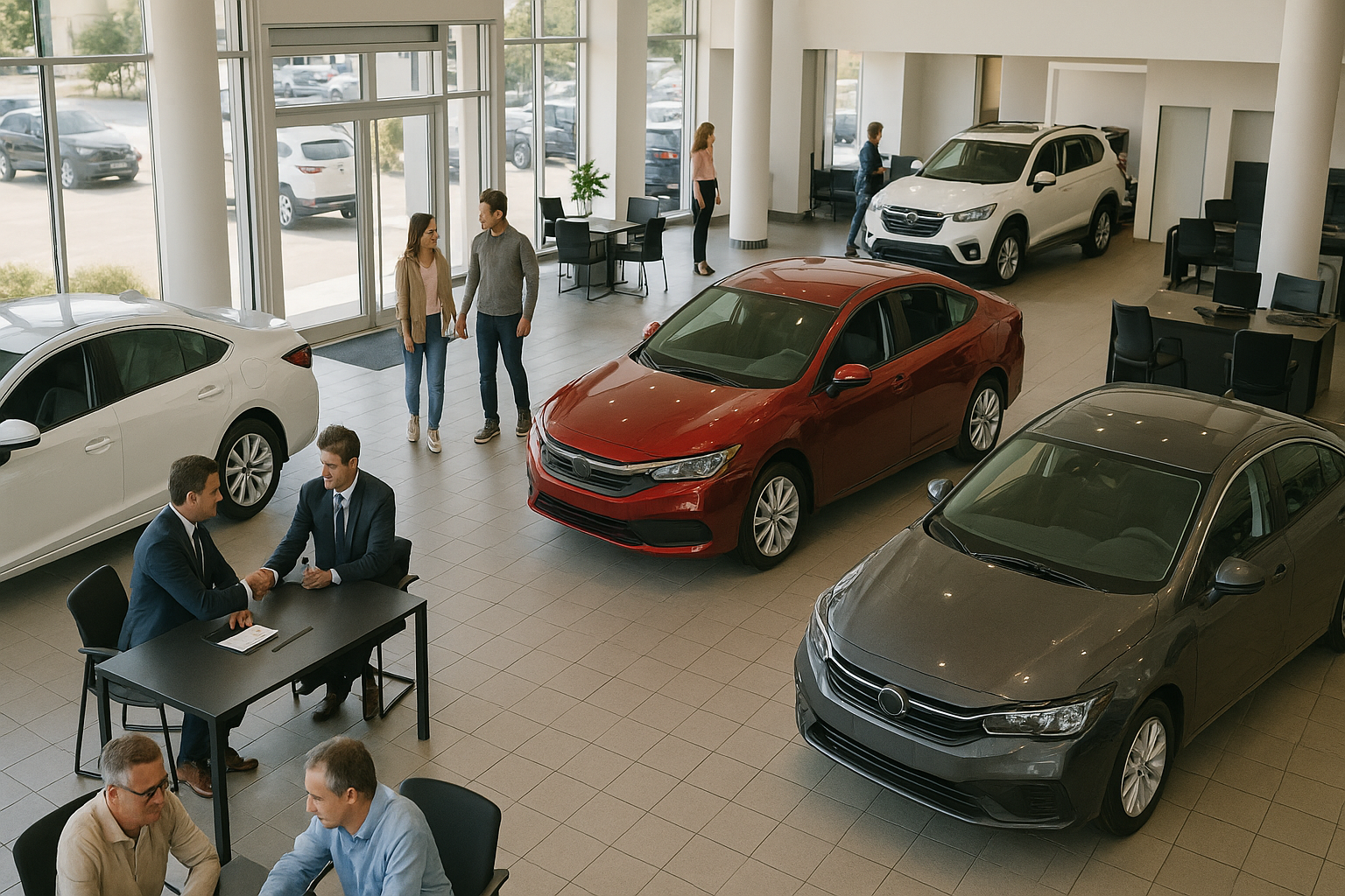 Busy Dealership Operations