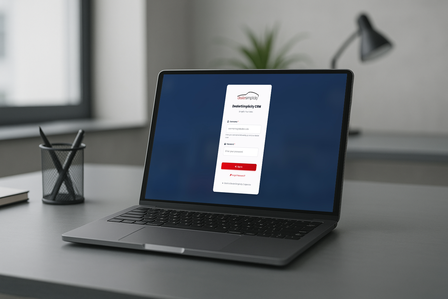 DealerSimplicity CRM Dashboard